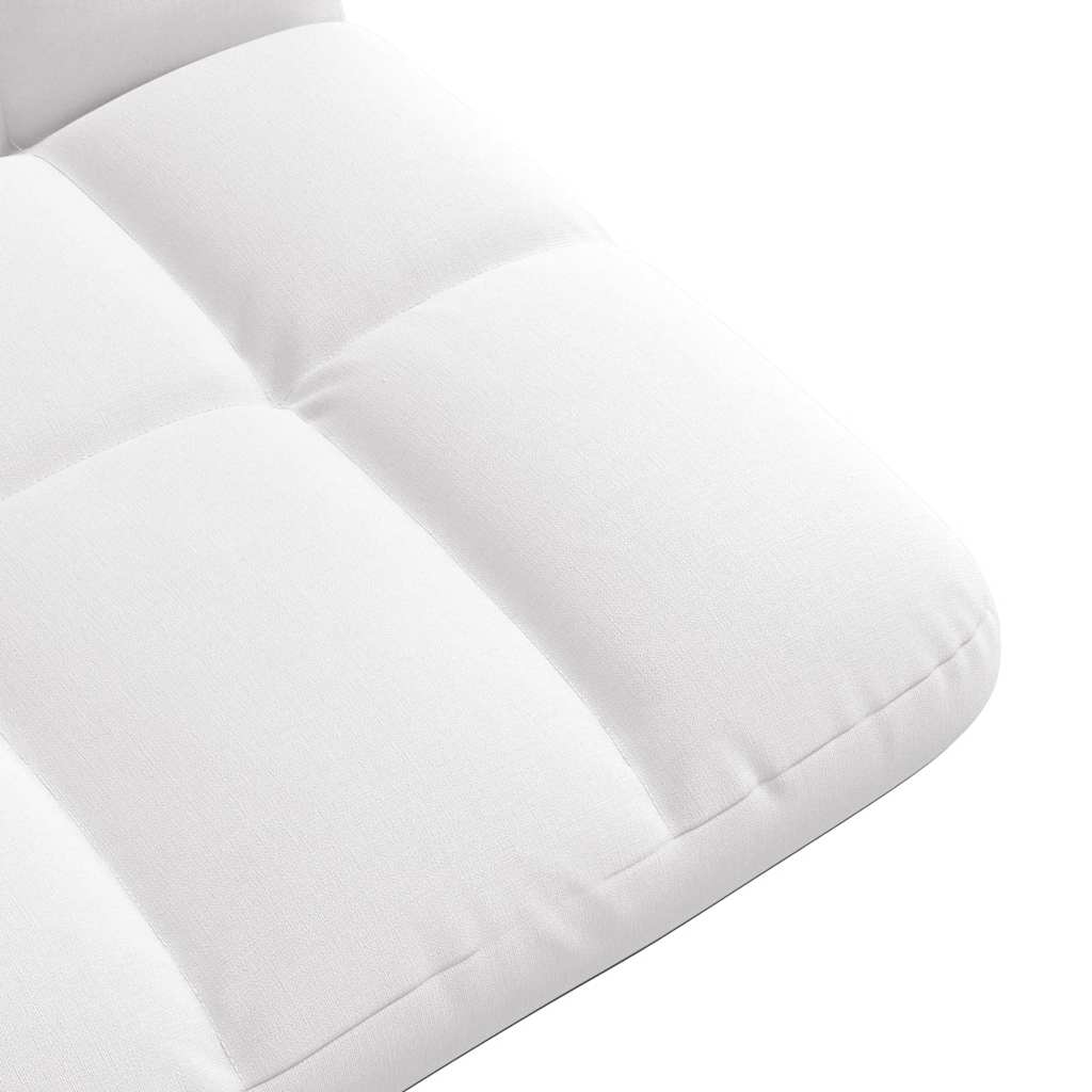 Colchão dobrável 71x51x62 cm tecido branco