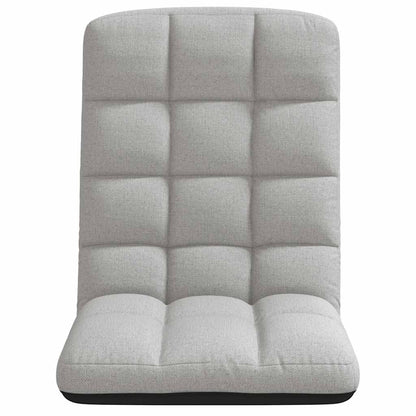 Colchão dobrável 71x51x62 cm tecido cinzento nublado