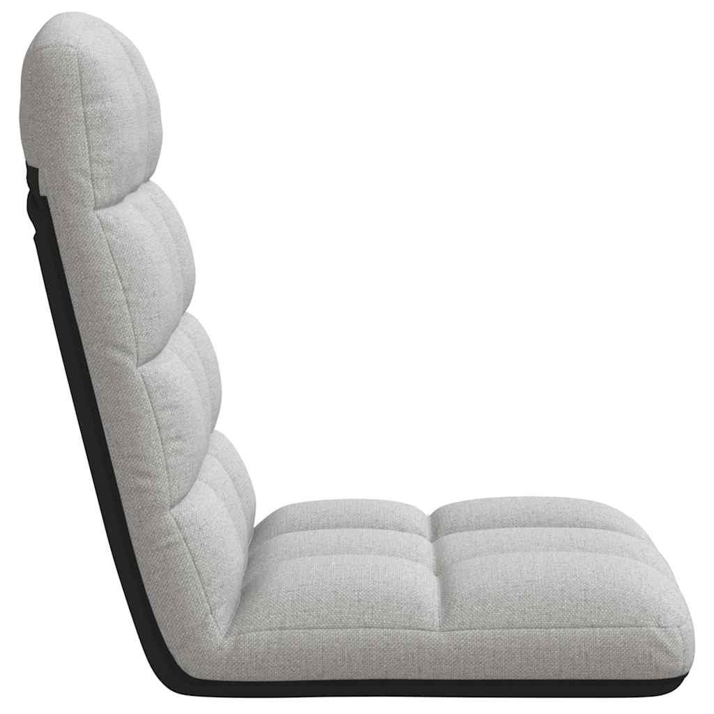 Colchão dobrável 71x51x62 cm tecido cinzento nublado