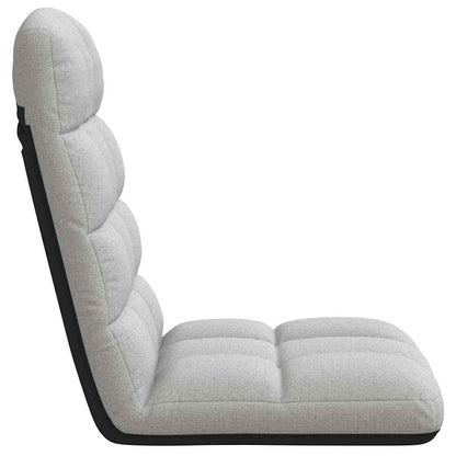 Colchão dobrável 71x51x62 cm tecido cinzento nublado