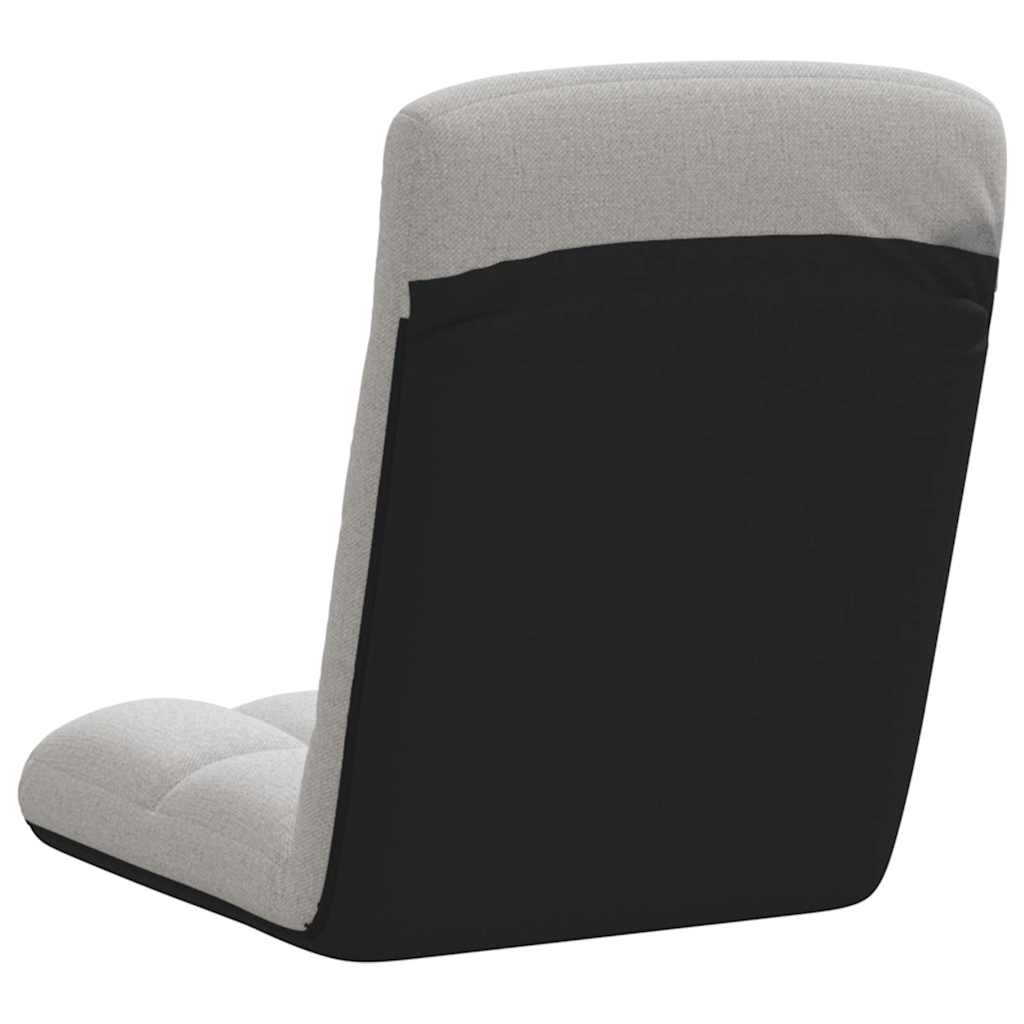 Colchão dobrável 71x51x62 cm tecido cinzento nublado