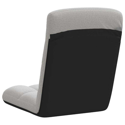 Colchão dobrável 71x51x62 cm tecido cinzento nublado