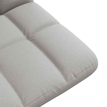 Colchão dobrável 71x51x62 cm tecido cinzento nublado