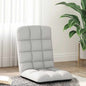 Colchão dobrável 71x51x62 cm tecido cinzento nublado
