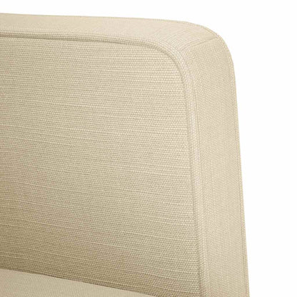 Sofá-luvas 111 cm tecido creme