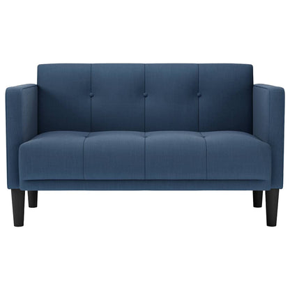 Sofá-luvas 111 cm tecido azul