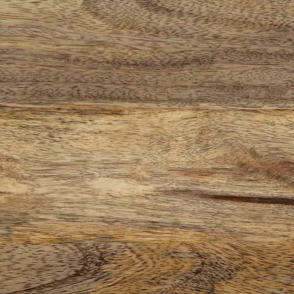 Móvel de TV de madeira de mangueira maciça