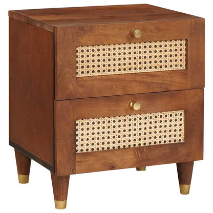 Mesas de cabeceira com gaveta 2 pcs 40 x 33.5 x 46 cm