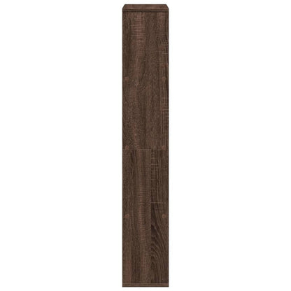 Estante 60x20x120 cm derivados de madeira carvalho castanho