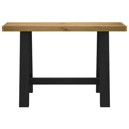 Mesa consola NOAIN pernas em forma de A 120x30x75 cm