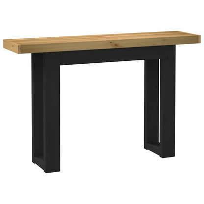 Mesa consola NOAIN pernas em forma de U 120x30x75 cm