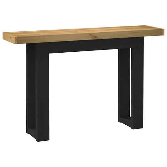 Mesa consola NOAIN pernas em forma de U 120x30x75 cm