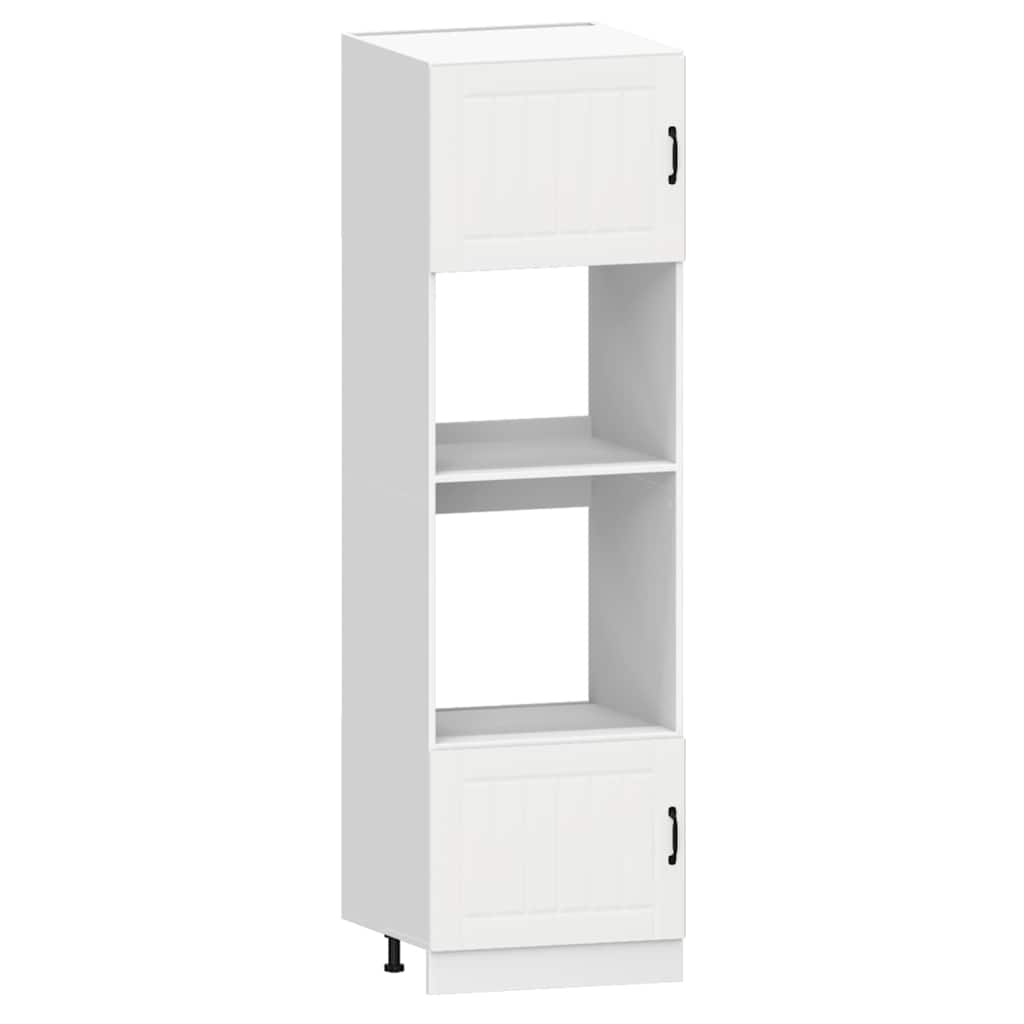 7 peças armário de cozinha conjunto Kalmar branco