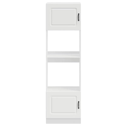 Armários forno 2 pcs Lucca derivados de madeira branco