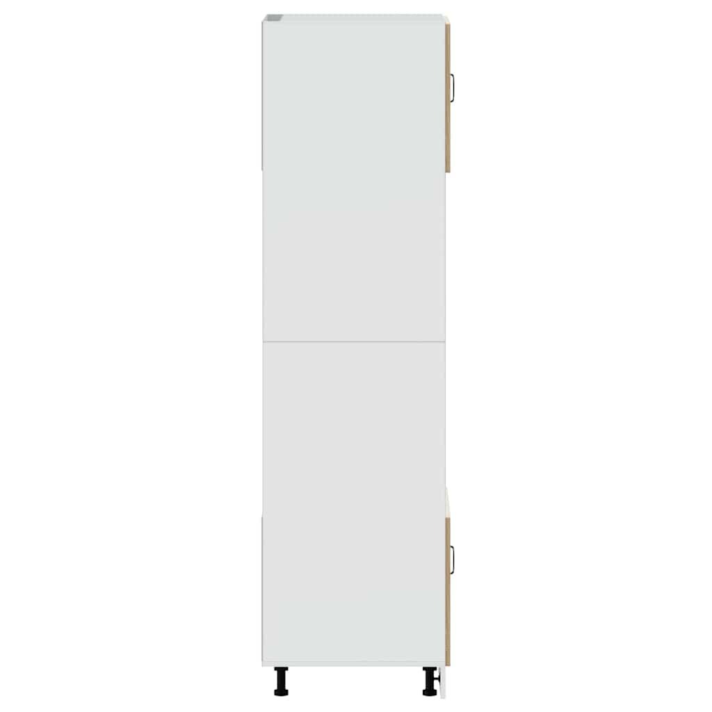 Armários forno 2 pcs Kalmar derivados de madeira carvalho sonoma