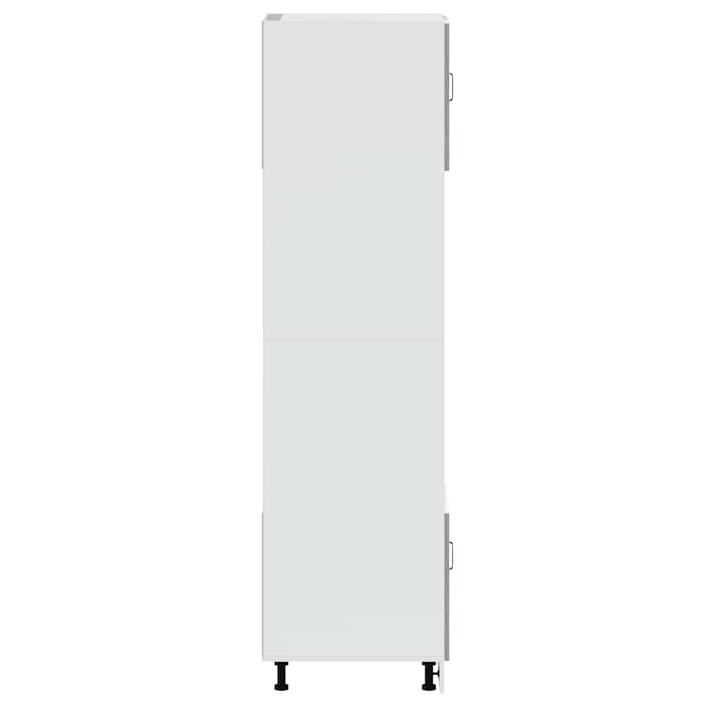 Armários forno 2pcs Kalmar derivados de madeira cinzento sonoma