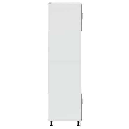 Armários forno 2pcs Kalmar derivados de madeira cinzento sonoma