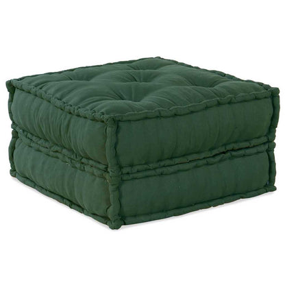 Sofá Modular Manual 2 pcs Verde 70 x 70 x 36 cm tecido
