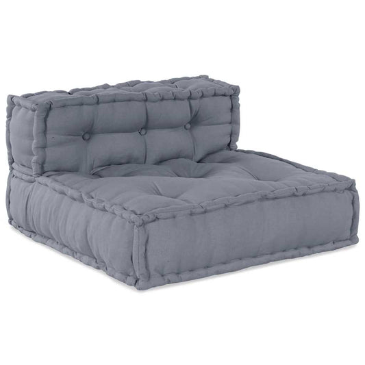 Sofá Modular Manual 4 pcs Cinzeto 70 x 70 x 56 cm tecido