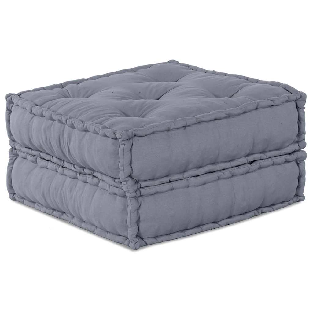 Sofá Modular Manual 2 pcs Cinzeto 70 x 70 x 36 cm tecido
