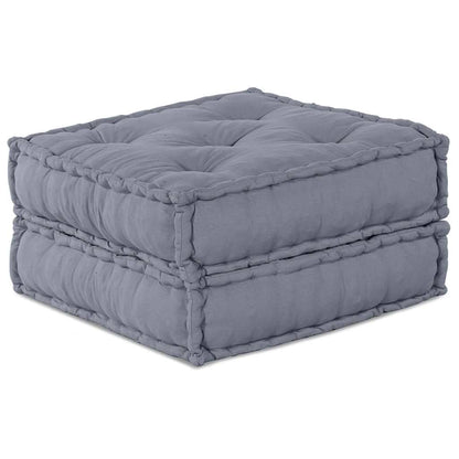 Sofá Modular Manual 2 pcs Cinzeto 70 x 70 x 36 cm tecido