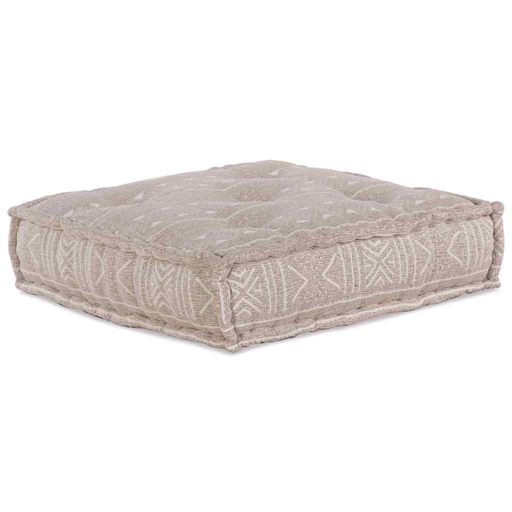 Sofá Modular 2 pcs Marrom Claro 140 x 70 x 36 cm tecido