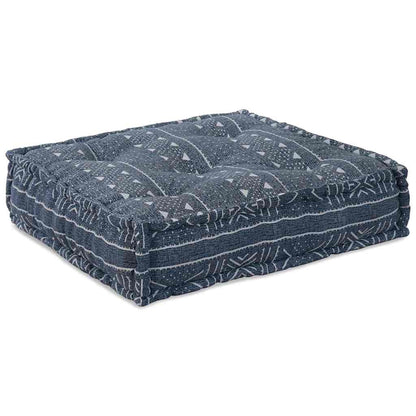 Sofá Modular Geométrico 2 pcs Índigo 70 x 70 x 56 cm tecido