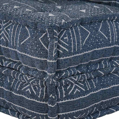 Sofá Modular Geométrico 2 pcs Índigo 70 x 70 x 36 cm tecido