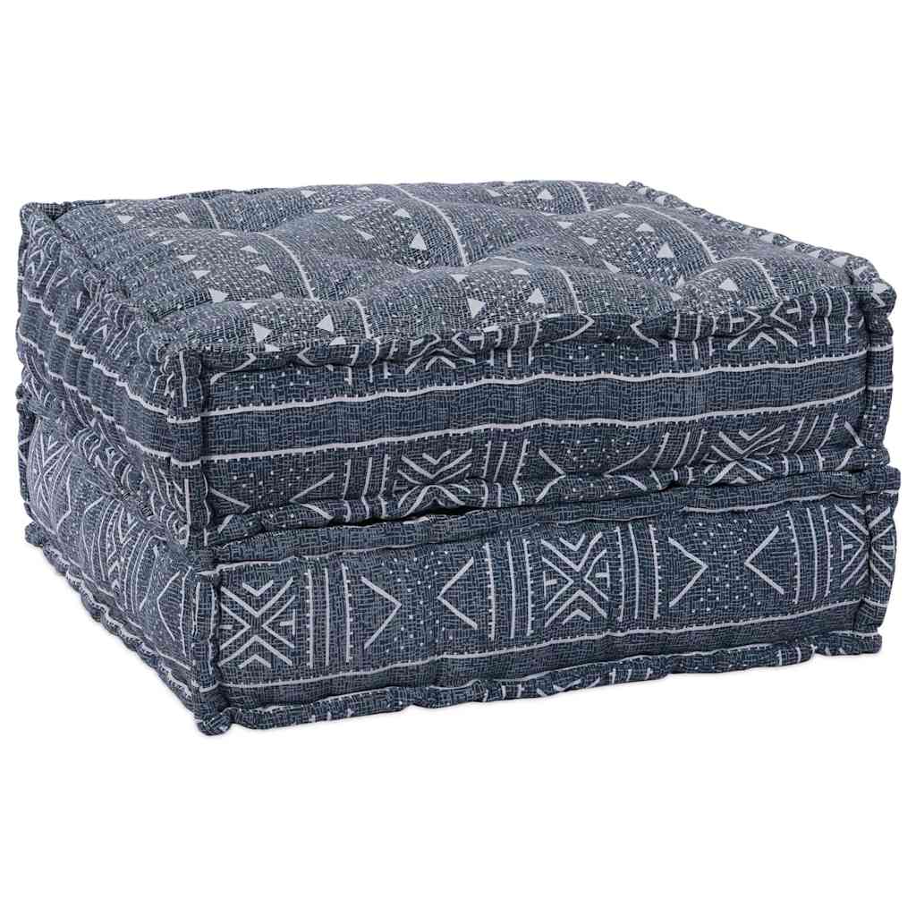 Sofá Modular Geométrico 2 pcs Índigo 70 x 70 x 36 cm tecido