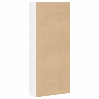 Estante 80x30x189 cm derivados de madeira branco