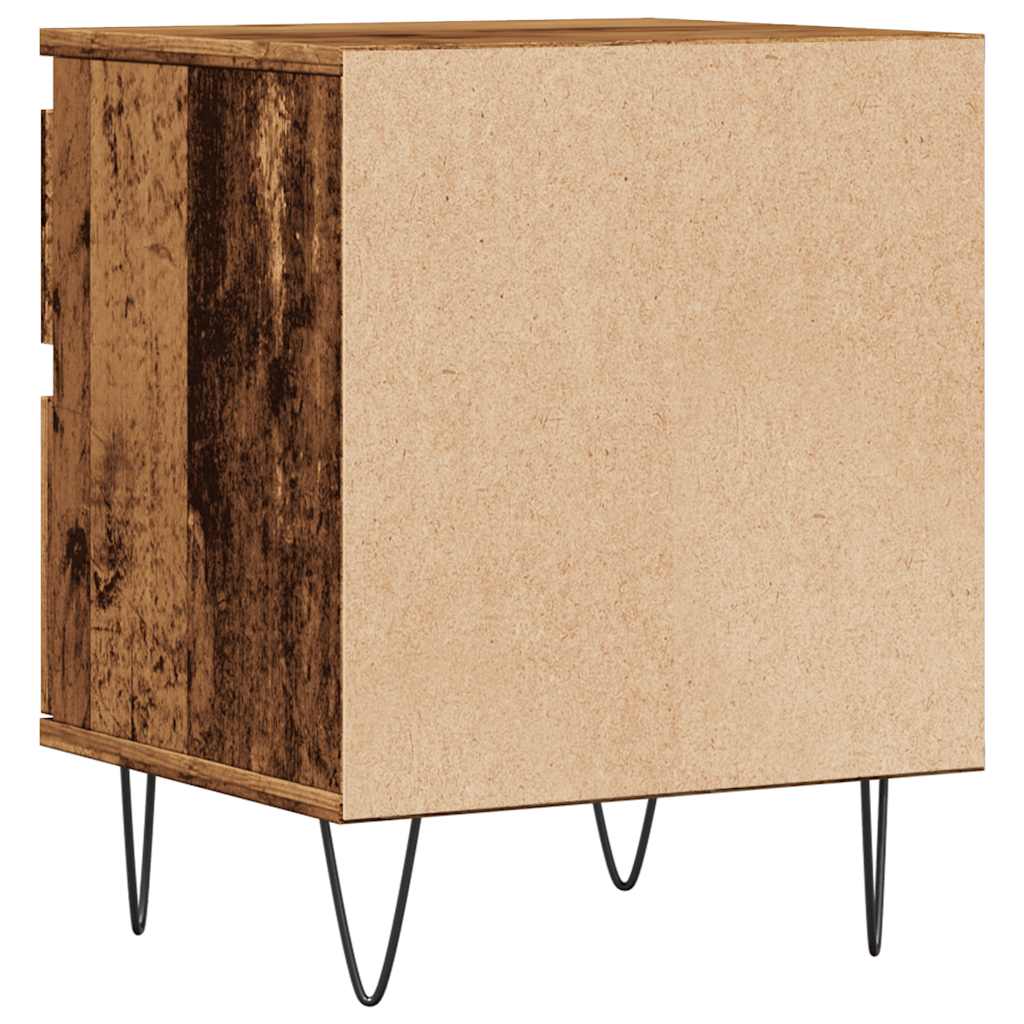 Mesa de cabeceira 40x35x50 cm derivados madeira madeira velha
