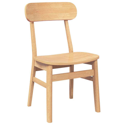 Cadeiras de jantar 2 pcs madeira de seringueira maciça