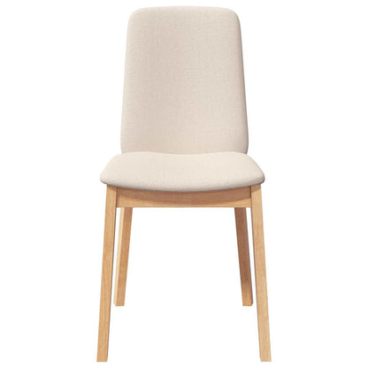 Cadeiras de jantar com almofadões 2 pcs madeira maciça