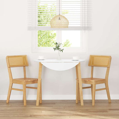 Cadeiras de jantar 2 pcs madeira de seringueira maciça