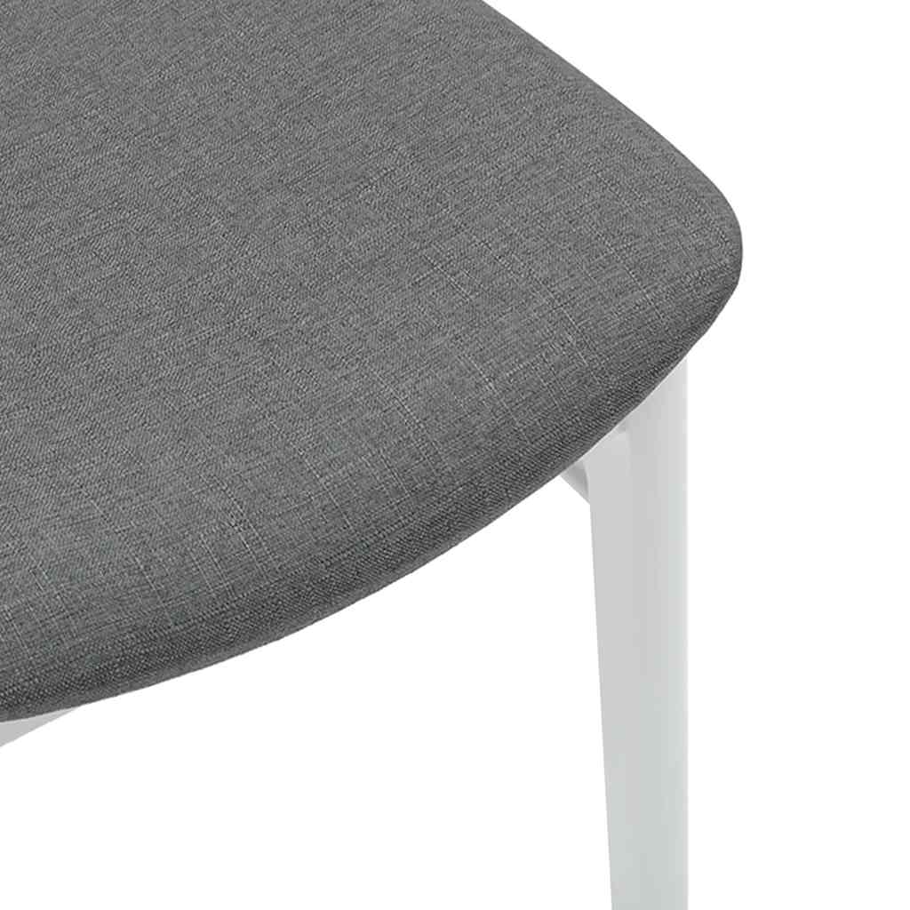 Cadeiras de jantar com almofadões 2 pcs madeira maciça branco
