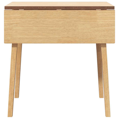 Mesa de jantar madeira seringueira maciça Natural