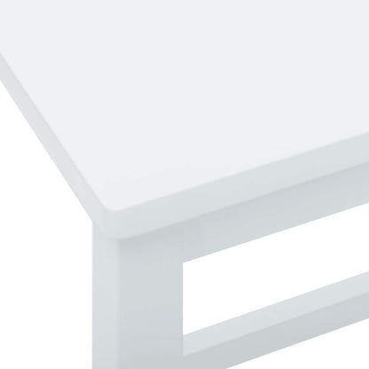 Cadeiras de bar 2 pcs madeira de seringueira maciça branco