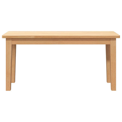Banco 90 cm madeira seringueira maciça