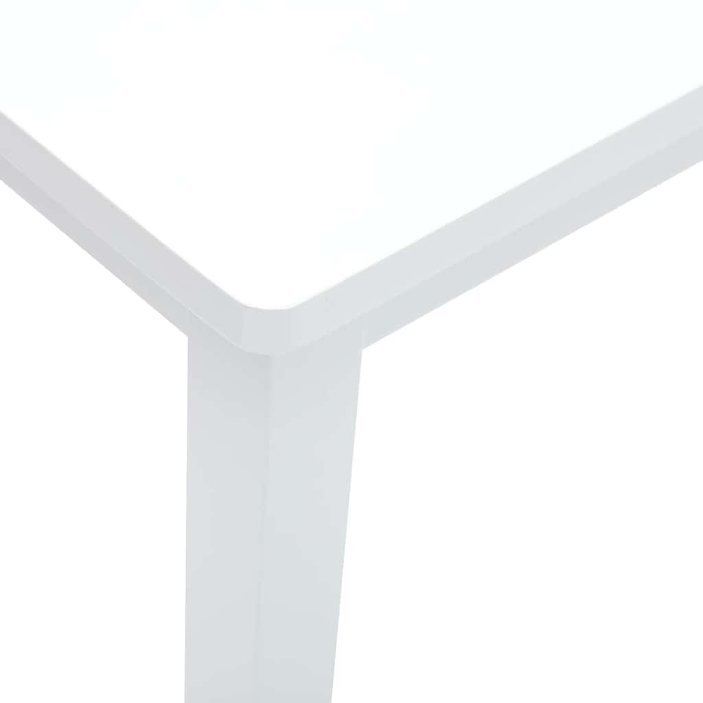 Banco 90 cm madeira seringueira maciça branco