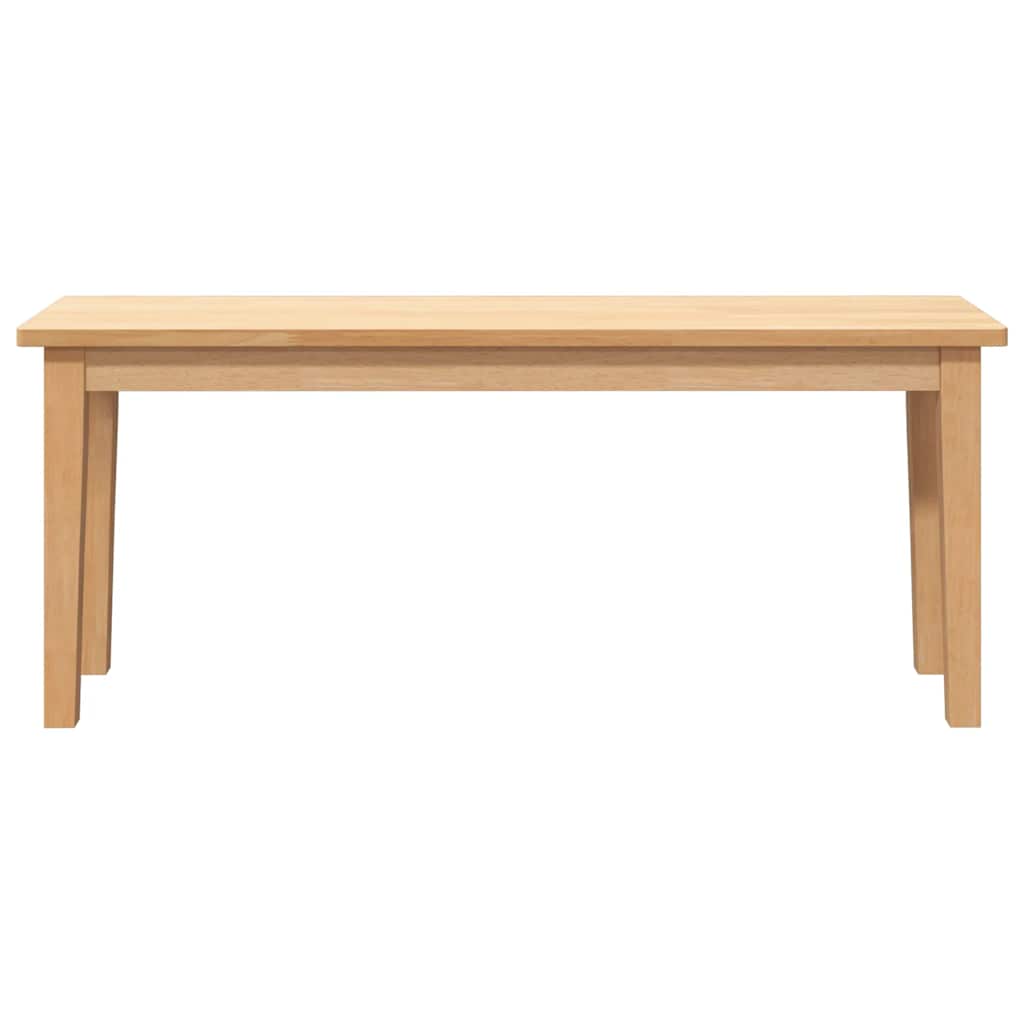 Banco 110 cm madeira seringueira maciça