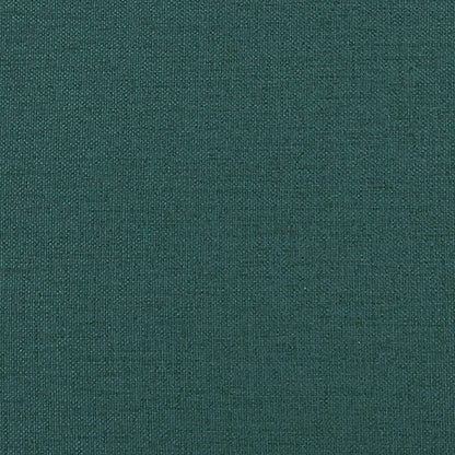 Cadeiras de jantar 4 pcs tecido verde escuro