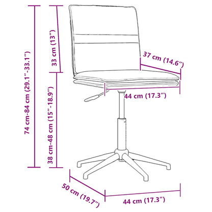 Cadeiras de jantar 2 pcs veludo cinzento-claro