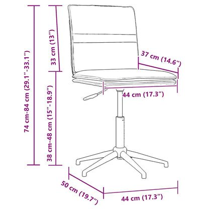 Cadeiras de jantar 2 pcs veludo cinzento-escuro