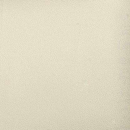 Cadeiras de jantar 2 pcs couro artificial cor creme