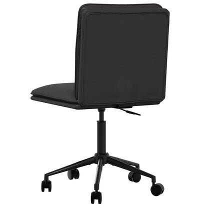 Cadeiras de jantar 2 pcs couro artificial preto