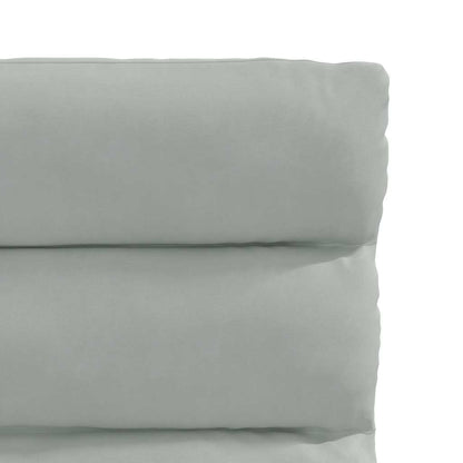 Cadeiras de jantar 6 pcs veludo cinzento-claro