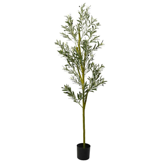 Oliveira artificial 800 folhas 200 cm verde