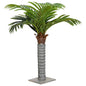 Palmeira artificial 12 folhas 150 cm verde