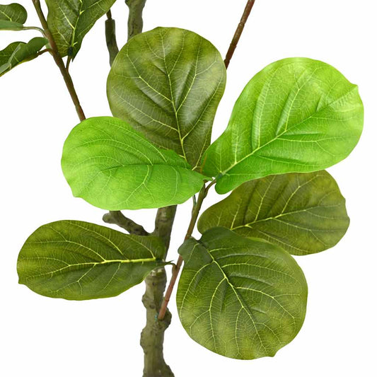 Figueira artificial 30 folhas 125 cm verde