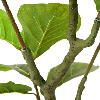 Figueira artificial 30 folhas 125 cm verde